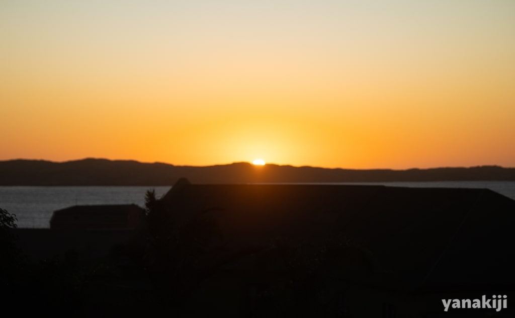 リューデリッツ_夕日