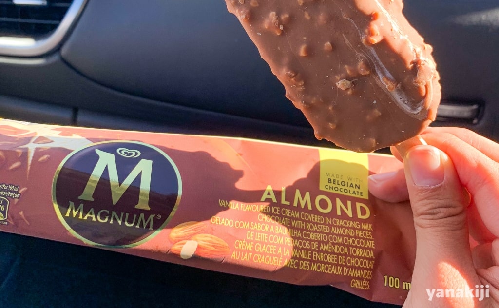 アーモンドチョコアイス