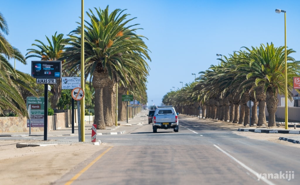 スワコプムントの道路