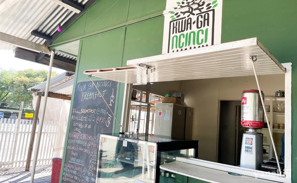 ランチのお店の受付