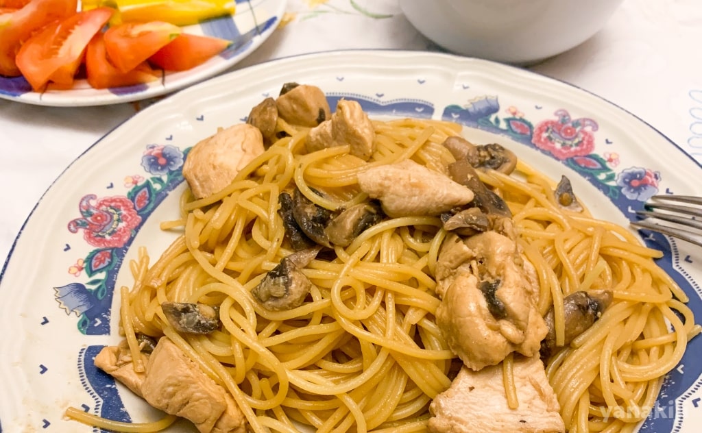 和風パスタ