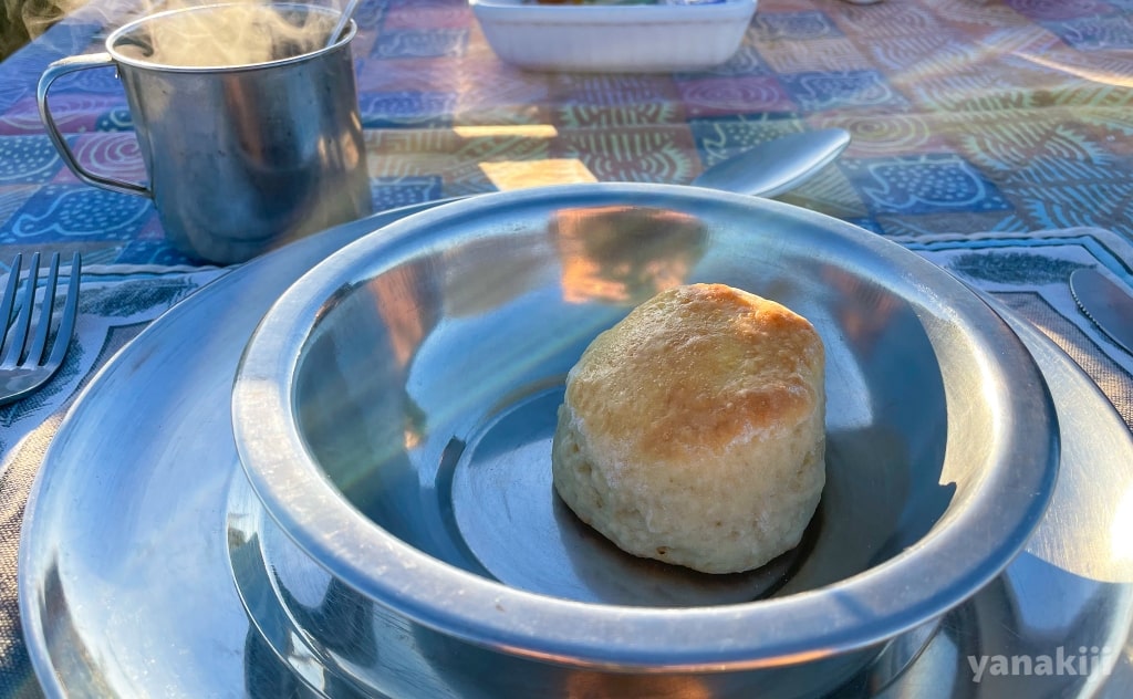 朝ごはんのスコーン