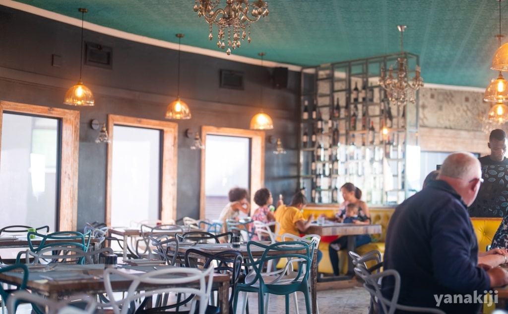 Lighthouse-Restaurantの店内