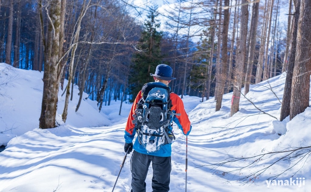 雪山のガイド