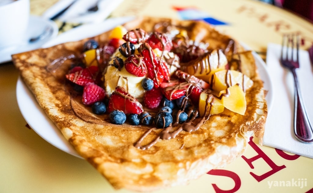 Paris Crepes Cafeのナイアガラフォールズクレープ
