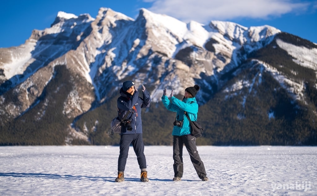 冬のバンフ(Banff)の楽しみ方！ミネワンカ湖とフードゥーズ展望台