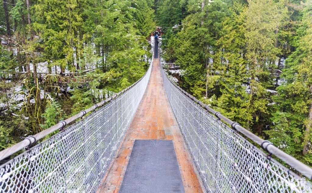 キャピラノ吊り橋