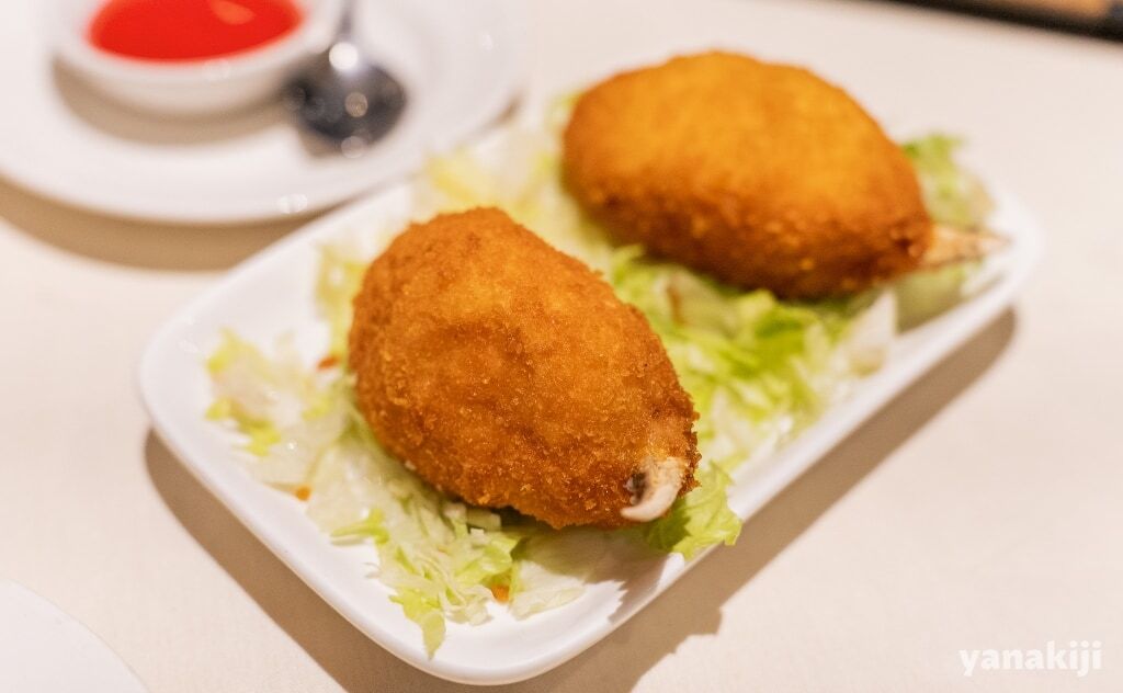 蟹の堤揚げ
