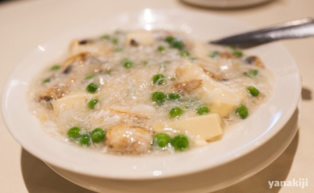 豆腐と海鮮のあんかけ