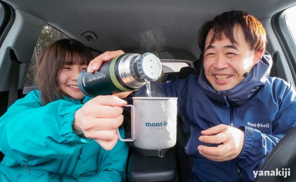 お味噌汁で温まる