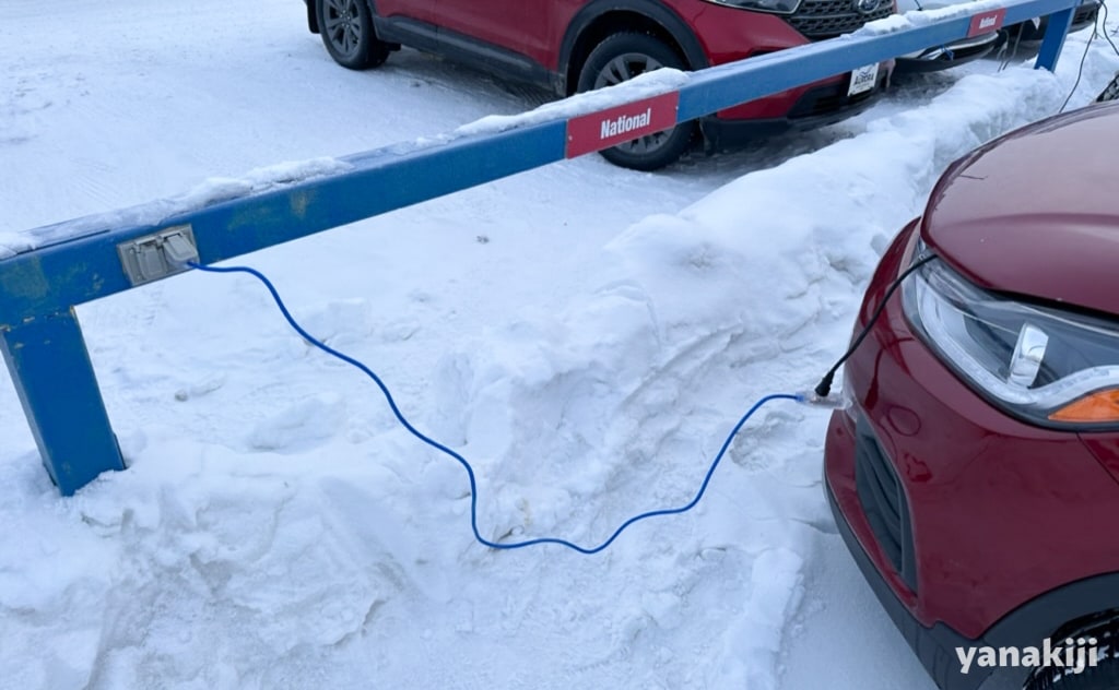 コンセントで車を繋ぐ