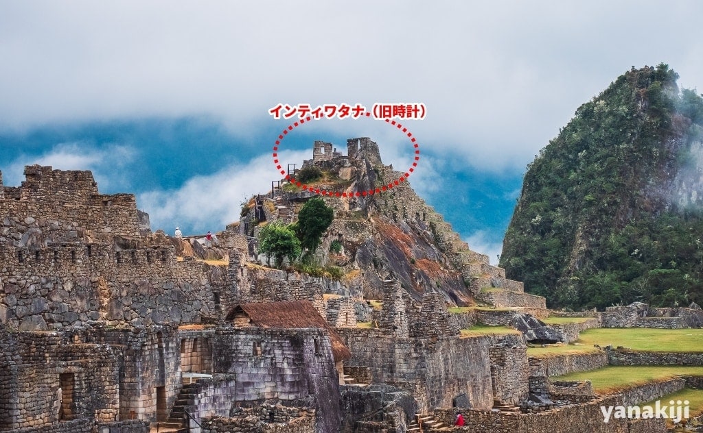 インティワタナが見える