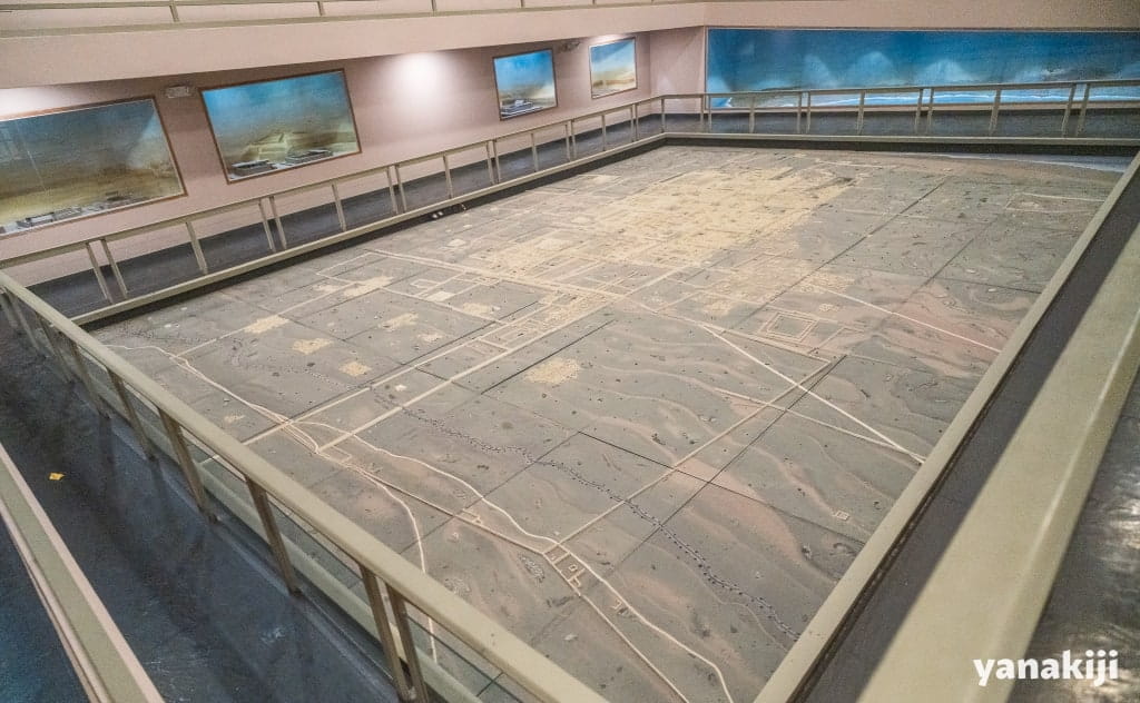 チャンチャン遺跡博物館_当時の街全体の模型
