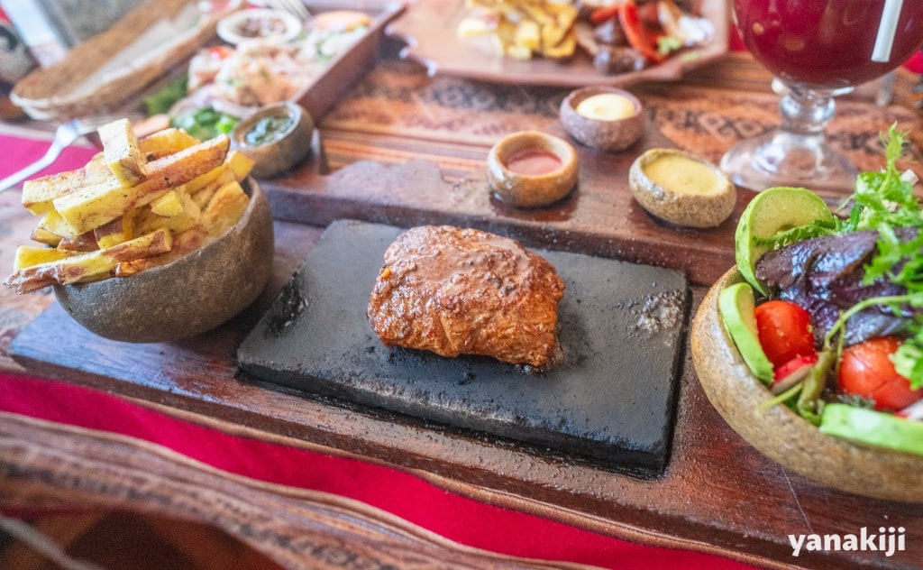 ランチ_アルパカのステーキ