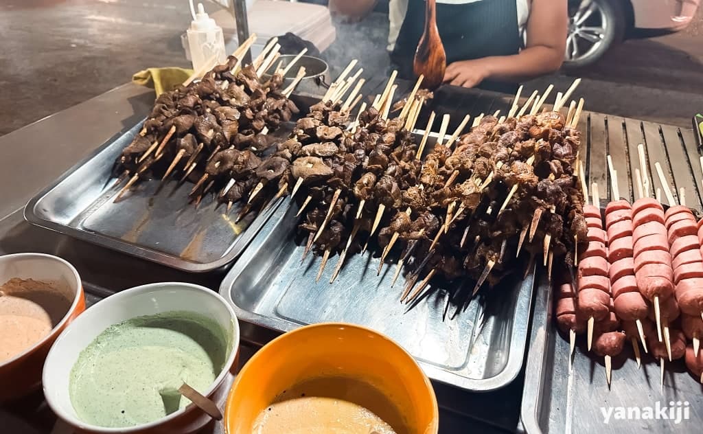 屋台_ハツの焼き鳥2