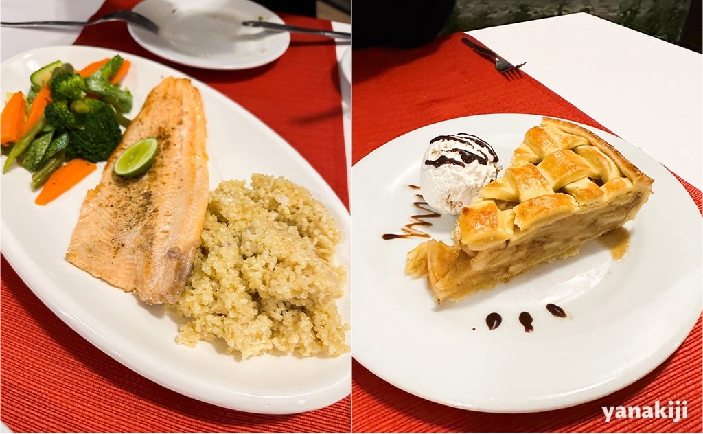 メインとアップルパイ