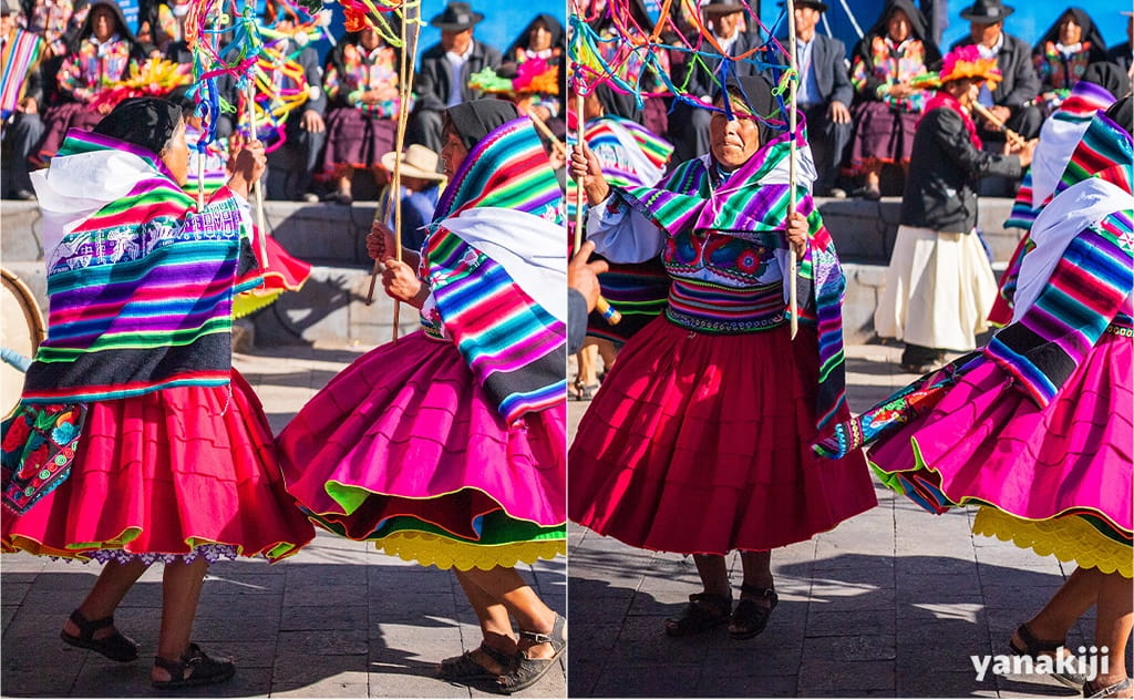 女性の踊り