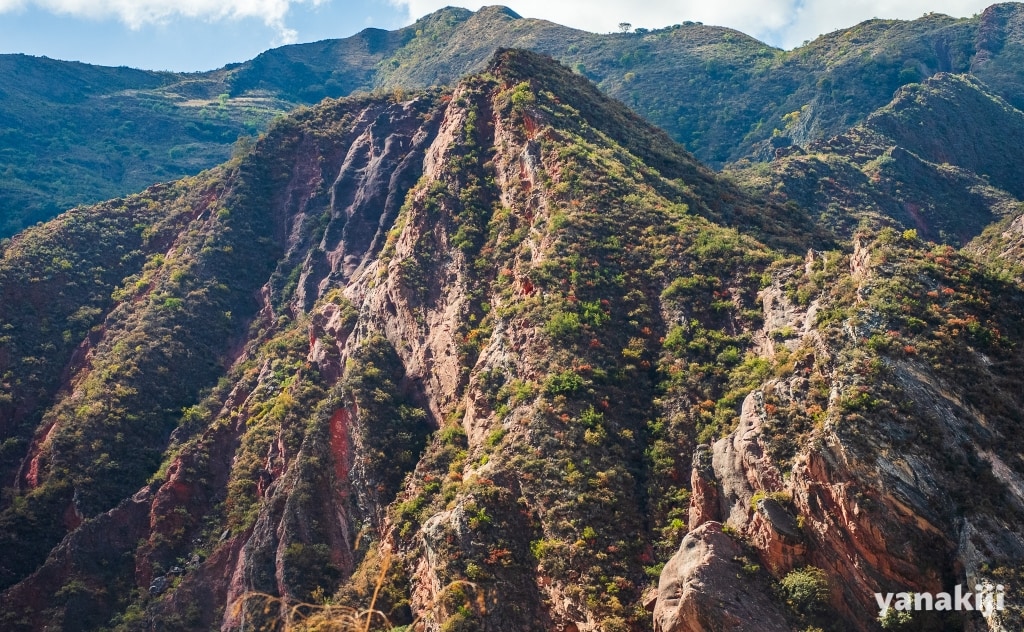 トゲトゲな山
