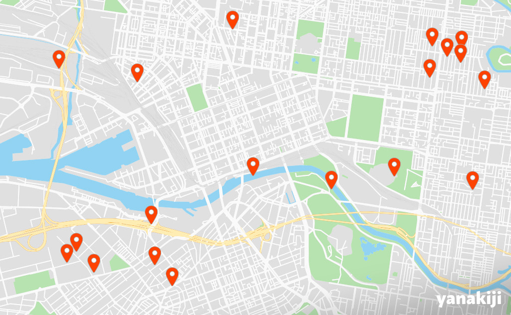 googlemapピン留め