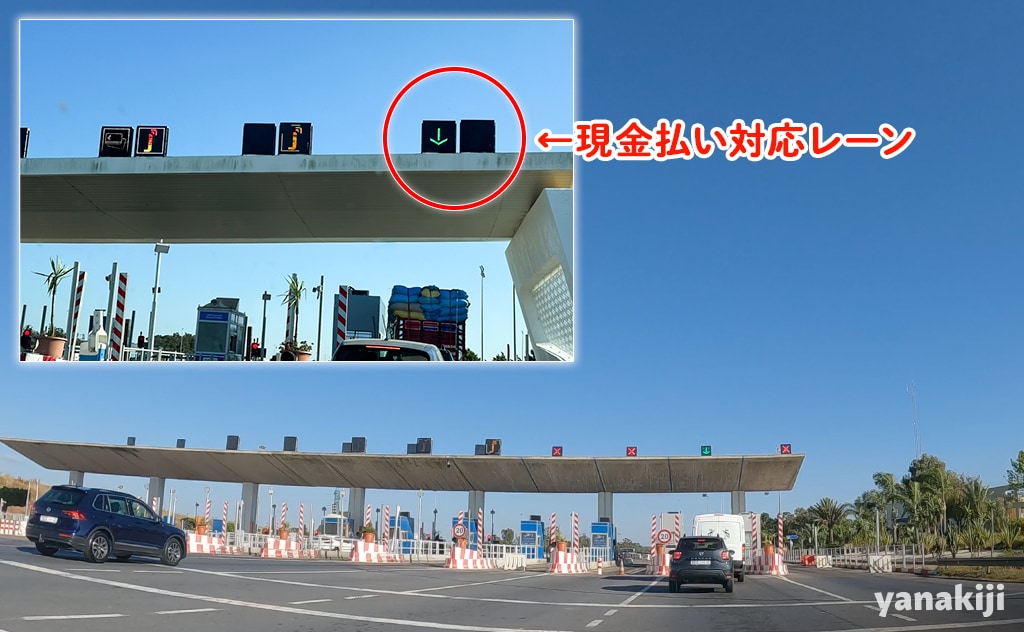 モロッコの高速道路