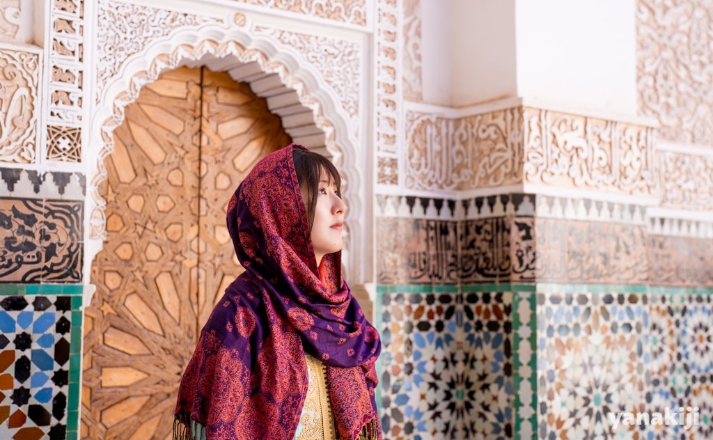 イスラム建築ならではの模様