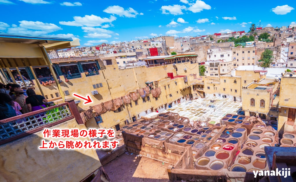 タンネリ工場3階から眺める