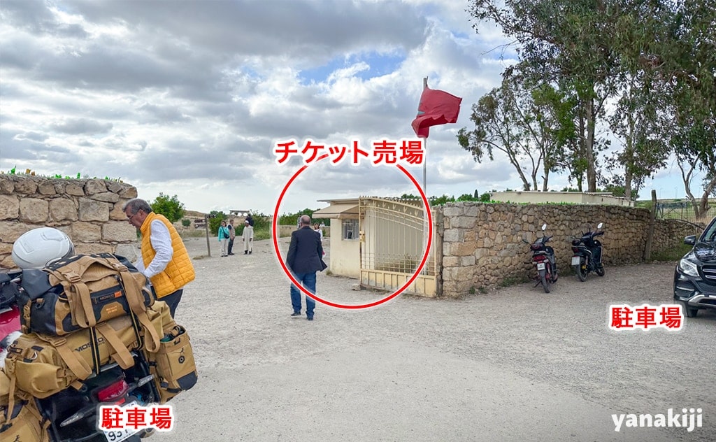 ヴォルビリス世界遺跡_チケット売り場