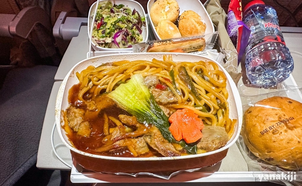 パスタのメニュー