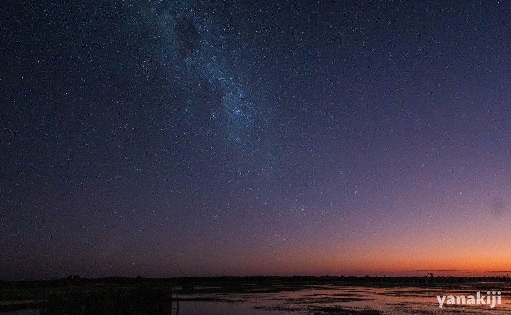満点の星空