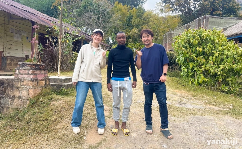 ローカルガイドのフランクリンさんと記念撮影