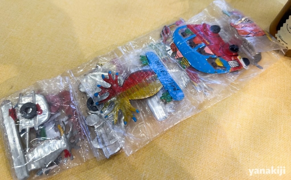 10連のマグネット(日本の吊り下げお菓子みたい)