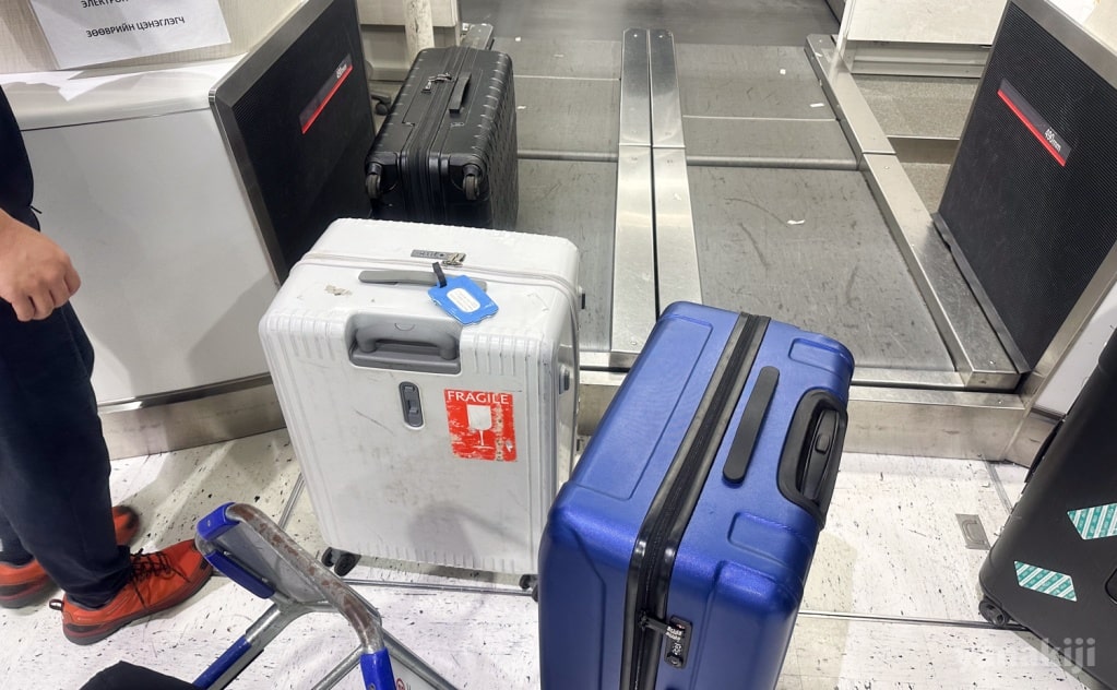 無事に荷物を預けられてホッと一安心
