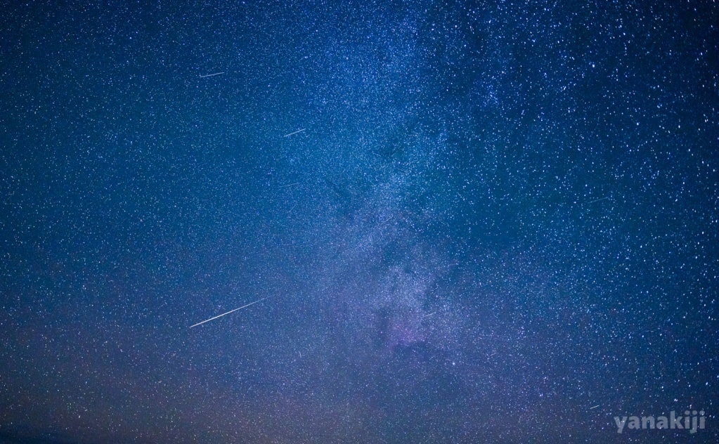 満点の星空