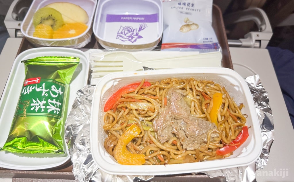 機内食（上海行き）
