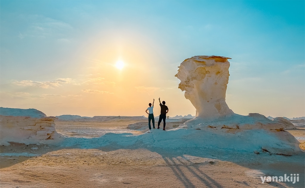 エジプトの白砂漠 White Desert National Park