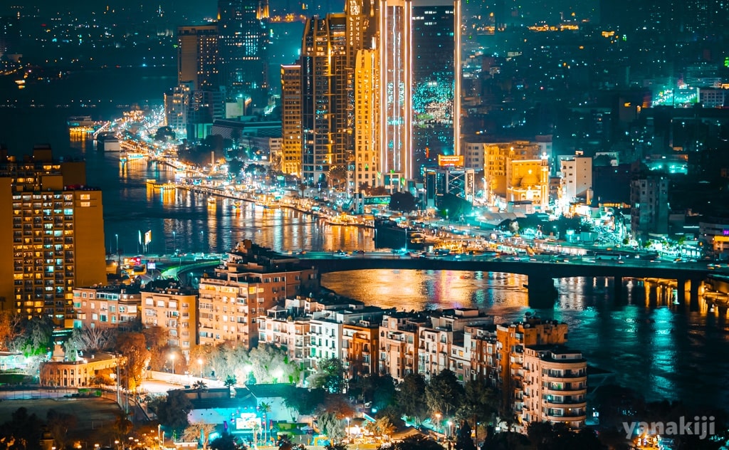 カイロタワーからの夜景