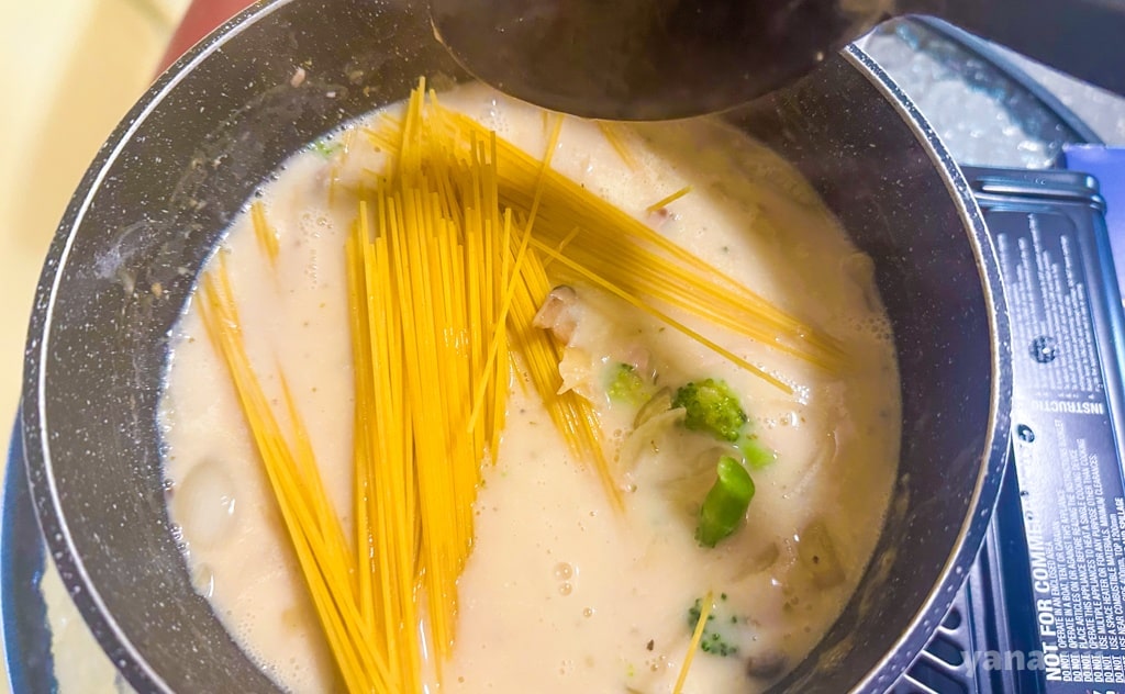 ツナのクリームパスタ