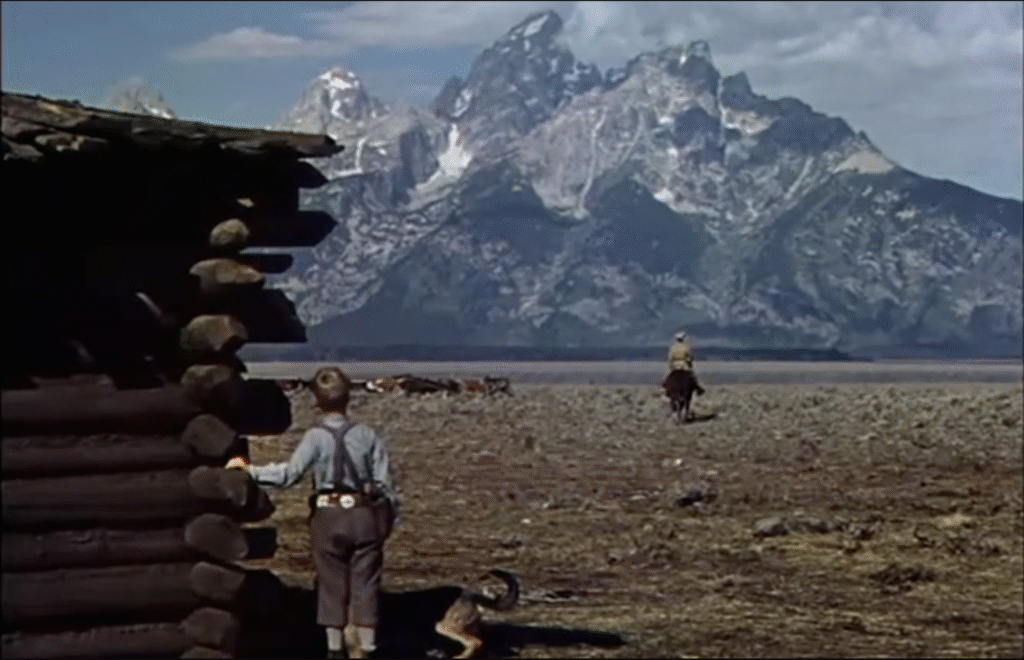 出典:George Stevens, Shane (1953), Paramount Pictures 映画『シェーン』のラストシーン
