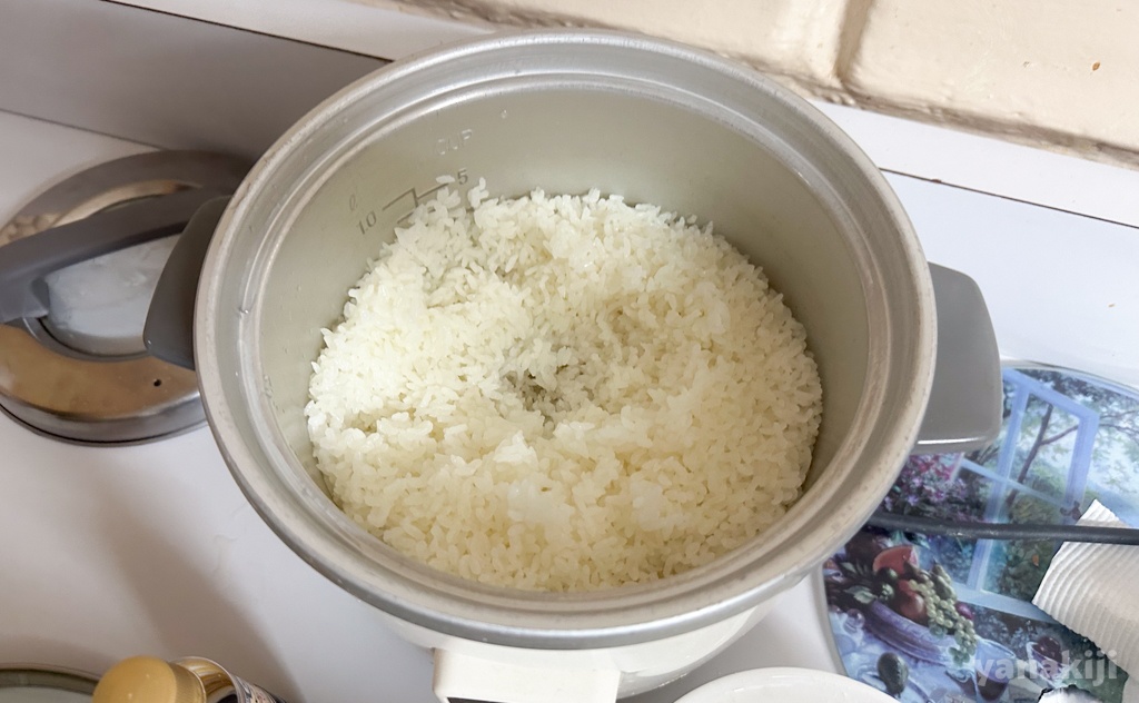 炊き立ての白ごはん