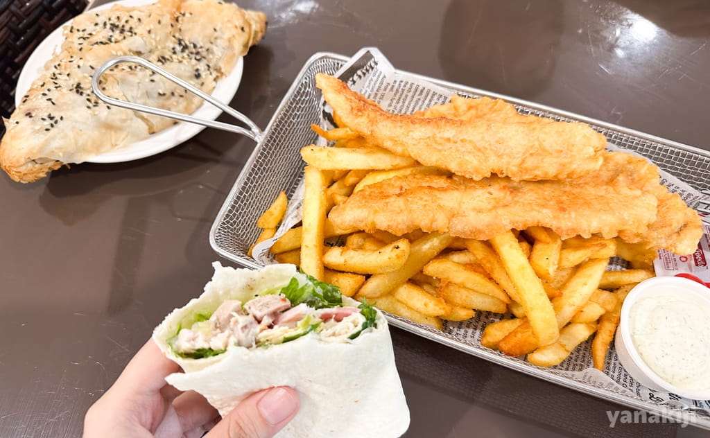 レインフォレステーションで食べたランチ