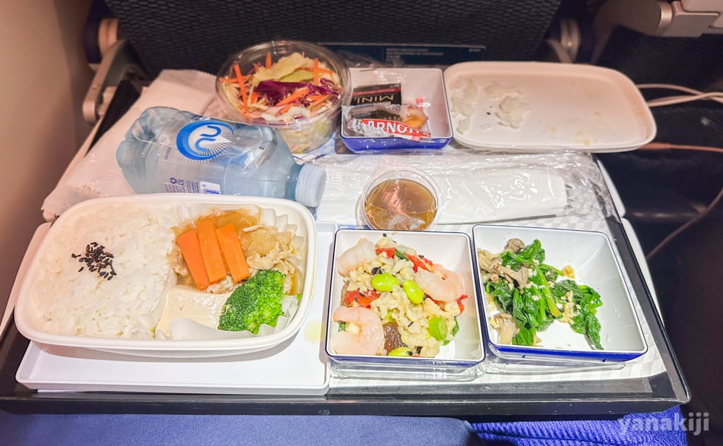 オーストラリア→日本の機内食①