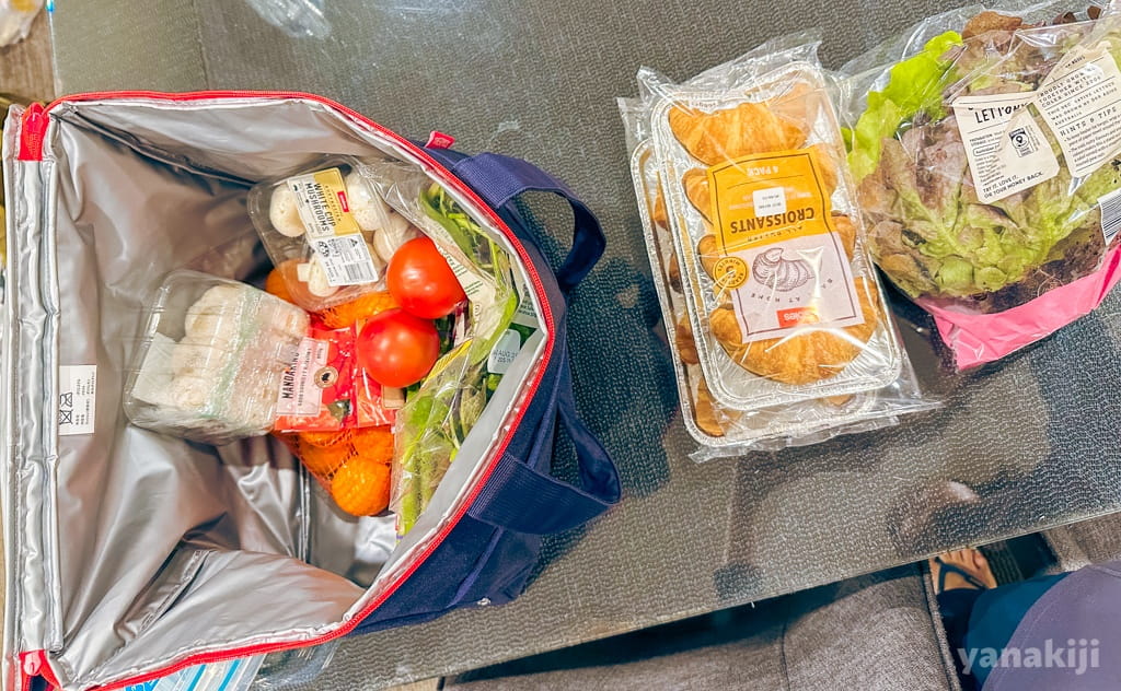 スーパーでの購入品