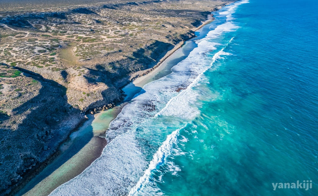 美しい海岸線