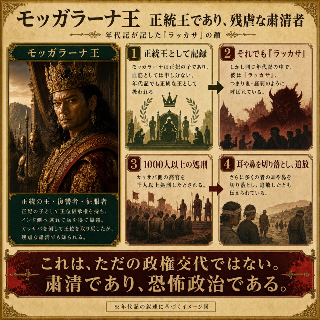 モッガラーナが「ラッカサ」鬼・羅刹のようにいわれる理由