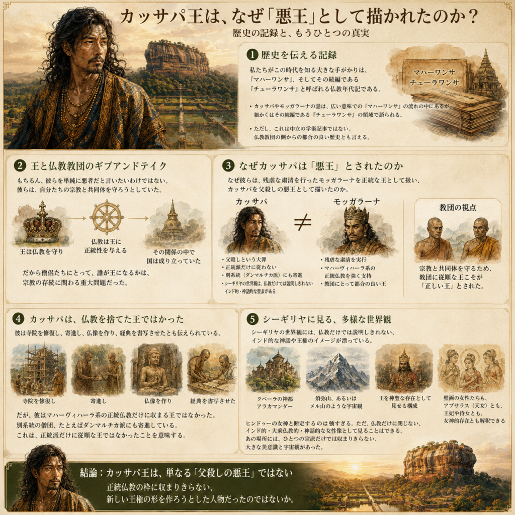 カッサパ王はなぜアクオとして描かれたのか?