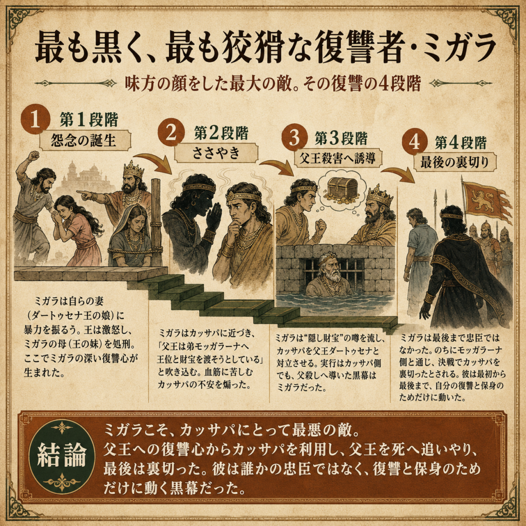 軍司令官ミガラの黒い策略