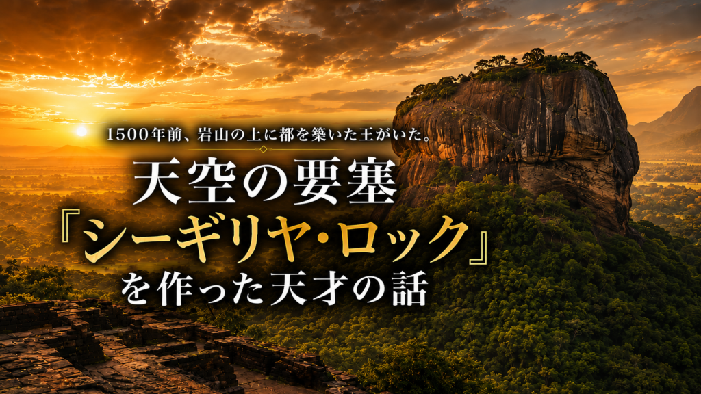 天空の要塞「シーギリヤロック」を作った天才の話