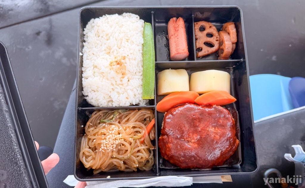 ダイビング船のお弁当